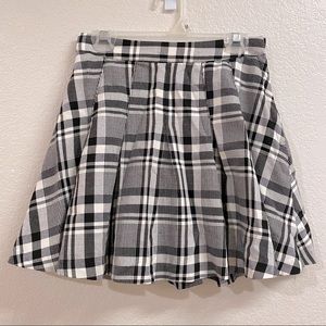 H&M | Plaid skirt